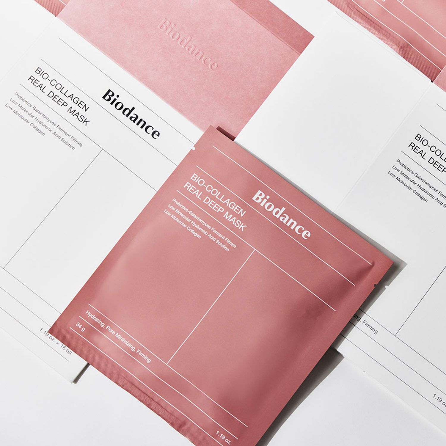 Biodance Bio-Collagen Real Deep Mask sheet packaging, laid out flat